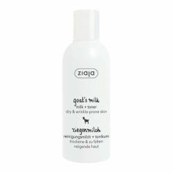 Lapte demachiant si tonic, Goat`s Milk, 200ml, - Ziaja