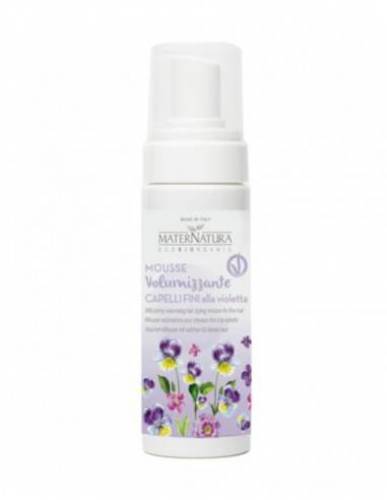 Spuma de par pentru volum cu violete, 150ml -  Maternatura