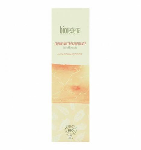 Crema de noapte regeneranta pentru ten normal - eco-bio 40ml - Bioregena