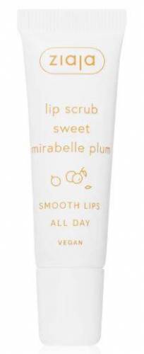 Scrub pentru buze cu pruna dulce, Lip Care 12ml - Ziaja