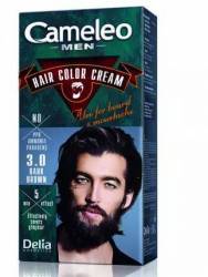 Vopsea de par pentru barbati Cameleo, 3.0 Dark Brown - Delia Cosmetics