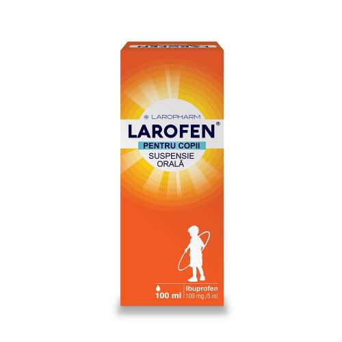 Larofen pentru copii suspensie orala 100mg/5ml x 100 ml Laropharm
