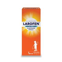 Larofen pentru copii suspensie orala 100mg/5ml x 100 ml Laropharm