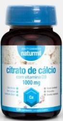 CALCIU CITRAT 1000mg si Vitamina D3, 120 tablete - DIETMED-NATURMIL