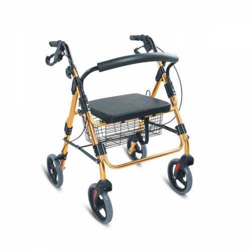 Rolator cu 4 roti din aluminiu TWA965LH-A