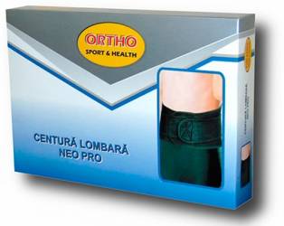 Centura lombara profesionala din neopren - reglabila - S