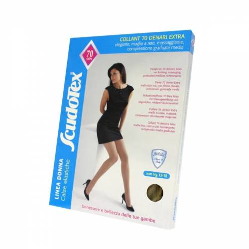 Ciorapi compresivi de tip pantalon 70 den - 3, Nero