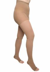 Ciorapi compresivi medicali tip dres Varilegs (22 -27 MmHG), bej - L