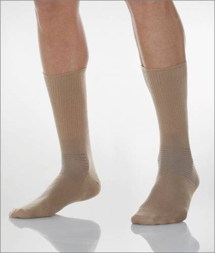 Sosete pentru diabetici unisex - bej - 2
