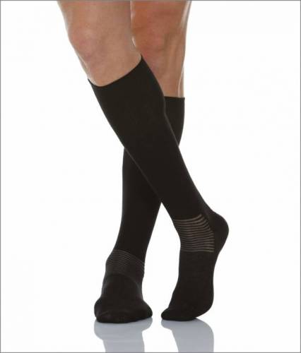 Sosete lungi pentru diabetici unisex - negru - 5