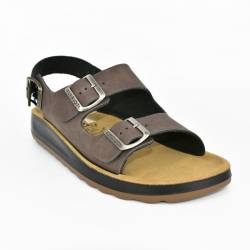 Sandale ortopedice maro barbati Fly Flot 269 - 42