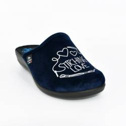 Papuci Dama Fly Flot Albastru inchis FF0298 - 37