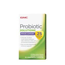 Suport Pentru Imunitate 25 Miliarde Culturi Vii, 30cps - Gnc - Probiotic Solutions Immune Support - 25 Billion CFUs