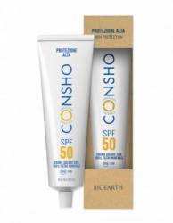 Crema solara SPF 50 cu filtre minerale, 100ml - Consho Bioearth