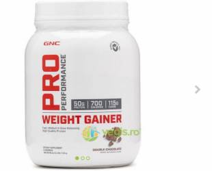 Pro Performance Weight Gainer, pentru Crestere in Greutate cu Aroma de Ciocolata, 1134g - GNC