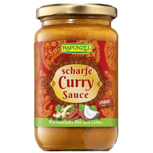 Sos curry iute, vegan, eco-bio, 340 g, Rapunzel