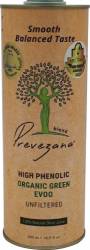 Ulei de masline cu continut mare de fenoli, eco-bio, nefiltrat, gust echilibrat, 500ml - Prevezana Green Olive Oil