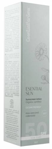 Lotiune de protectie solara, Esential Sun SPF 50 Eco-Bio 100ml - Esentialaroms