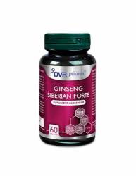 Ginseng Siberian Forte, tonic adaptogen, 60 capsule, DVR Pharm