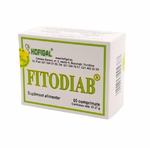 Fitodiab x 60 comprimate Hofigal