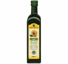 Ulei din seminte de floarea soarelui presat la rece 750ml ECO-BIO - CRUDIGNO