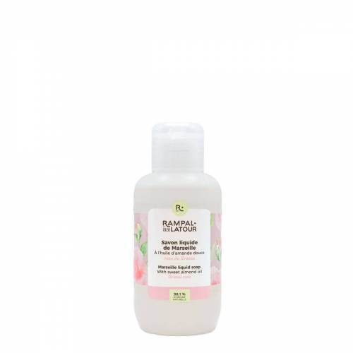 Săpun lichid de Marsilia ROSE DE GRASSE, travel, 100ml - RAMPAL LATOUR
