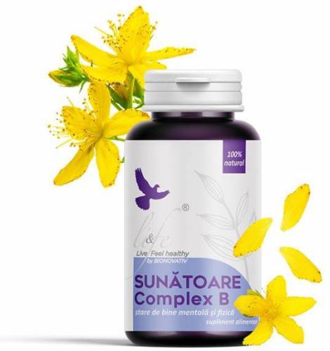 Sunatoare, Complex B, 60 capsule - LIFE BIO