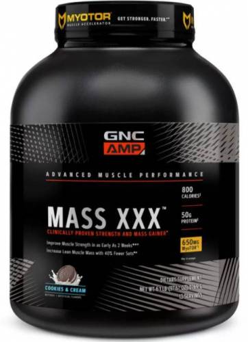 Gainer Proteic Cu Aroma De Biscuiti Si Frisca, Mass Xxx 2769g - GNC