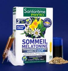 SOMMEIL Melatonina, 20 Fiole - SANTAROME