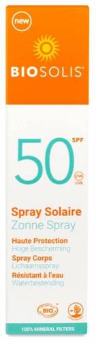 Spray cu protectie solara, SPF 50, 100 ml, Biosolis