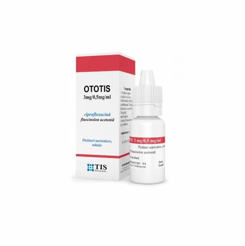 Ototis solutie auriculara, 10 ml, Tis Farmaceutic