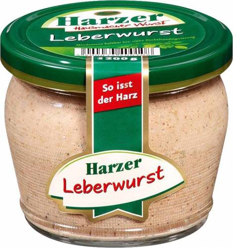 Specialitate din carne de porc, cu ficat, 200g - Harzer