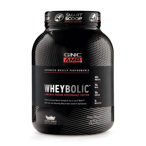 Amp Wheybolic, Proteina Din Zer, Cu Aroma De Vanilie, 1287.5g - Gnc