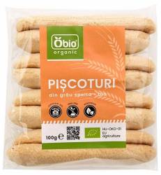 Piscoturi din grau spelta eco-bio 100g - Obio