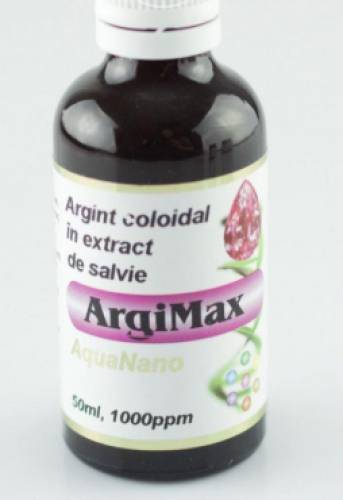 ARGINT COLOIDAL ARGIMAX 1000ppm 50ml, AQUANANO