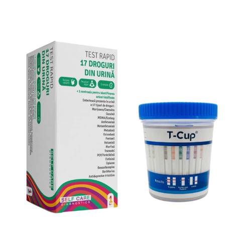 Test rapid antidrog 17 parametri din urină