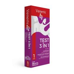 Test 3 în 1 Veneris: candidoză, vaginită, trichomoniază