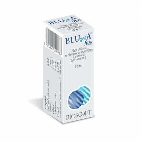 Blu Gel A free 10 ml picaturi oftalmice