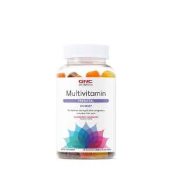 Formula Multivitamine Prenatale Cu Aroma Naturala De Limonada Cu Zmeura, Multivitamin Prenatal Formula 90 jeleuri - GNC