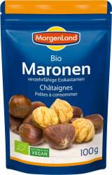Castane gata de consum, eco-bio, 100g - MorgenLand