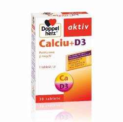 Doppelherz Aktiv Calciu + D3 30 Tablete