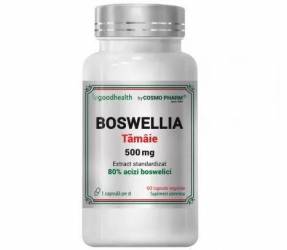 Boswellia Serrata, 500 mg, sustine functia mentala, 60 cps - Cosmopharm