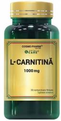 L-CARNITINA 1000MG, 30 Comprimate - COSMO PHARM