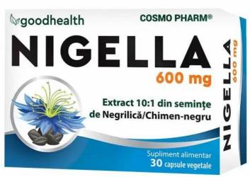 NIGELLA, NEGRILICA 600mg, 30 capsule - COSMO PHARM