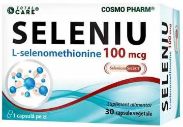 SELENIU 100mcg, 30 capsule - COSMO PHARM