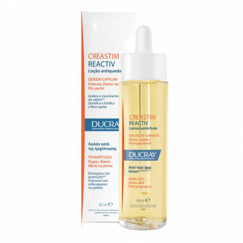 Lotiune impotriva caderii parului Creastim Reactiv, 60 ml, Ducray
