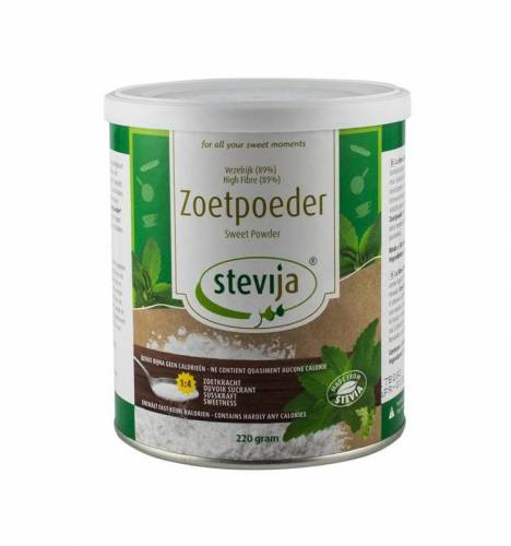 Indulcitor pulbere din stevia 220g - Stevija