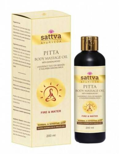Ulei masaj Pitta 200ml – Sattva Ayurveda