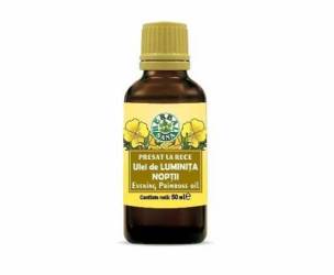 Ulei Luminita Noptii, presat la rece,  uz Intern, 50ml - HERBAVIT