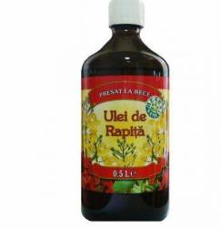 Ulei Rapita, presat la rece, uz Intern, 500ml - HERBAVIT